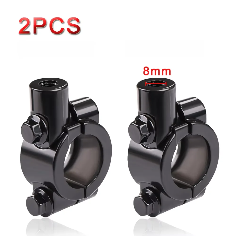 

Черный Монтажный Кронштейн Для Бокового Зеркала Мотоцикла, Базовый Адаптер 8 Мм 10 Мм, Фиксатор Для Зеркала Заднего Вида