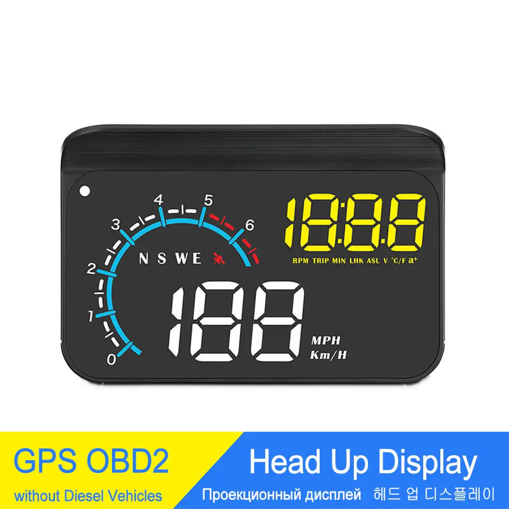 

Проектор на лобовое стекло, GPS, OBD2