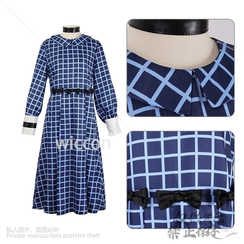 2024 костюм на Хэллоуин косплей американский фильм ужасов Эстер Орфтан черный