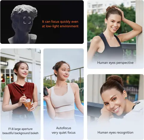 Объектив YONGNUO 35MM F1.8 DA Art для Sony