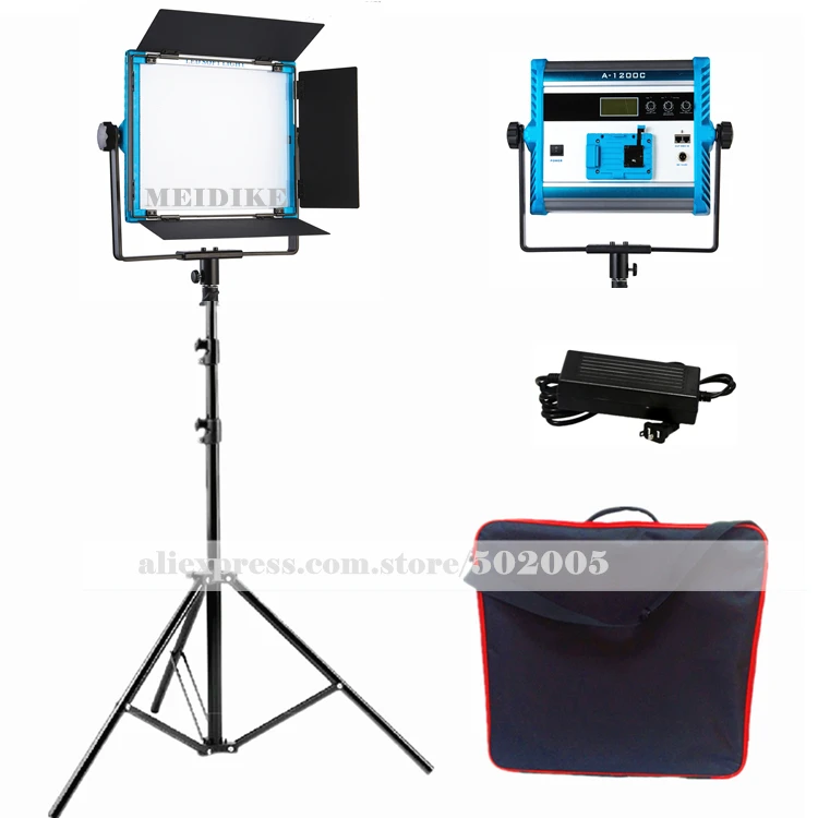 

Yidoblo A-1200c 140W RGB LED Lamp Soft Light Multi Color Pro Photography Studio LED Lamp DMX APP Control + Handbag +Tripod