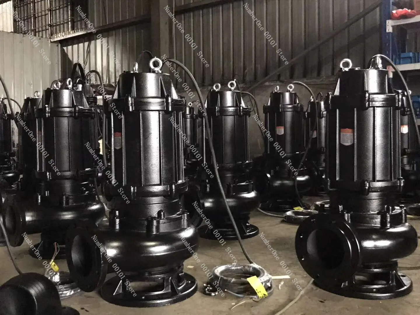 Незасоряющийся погружной канализационный насос YUNYI промышленный обезводящий