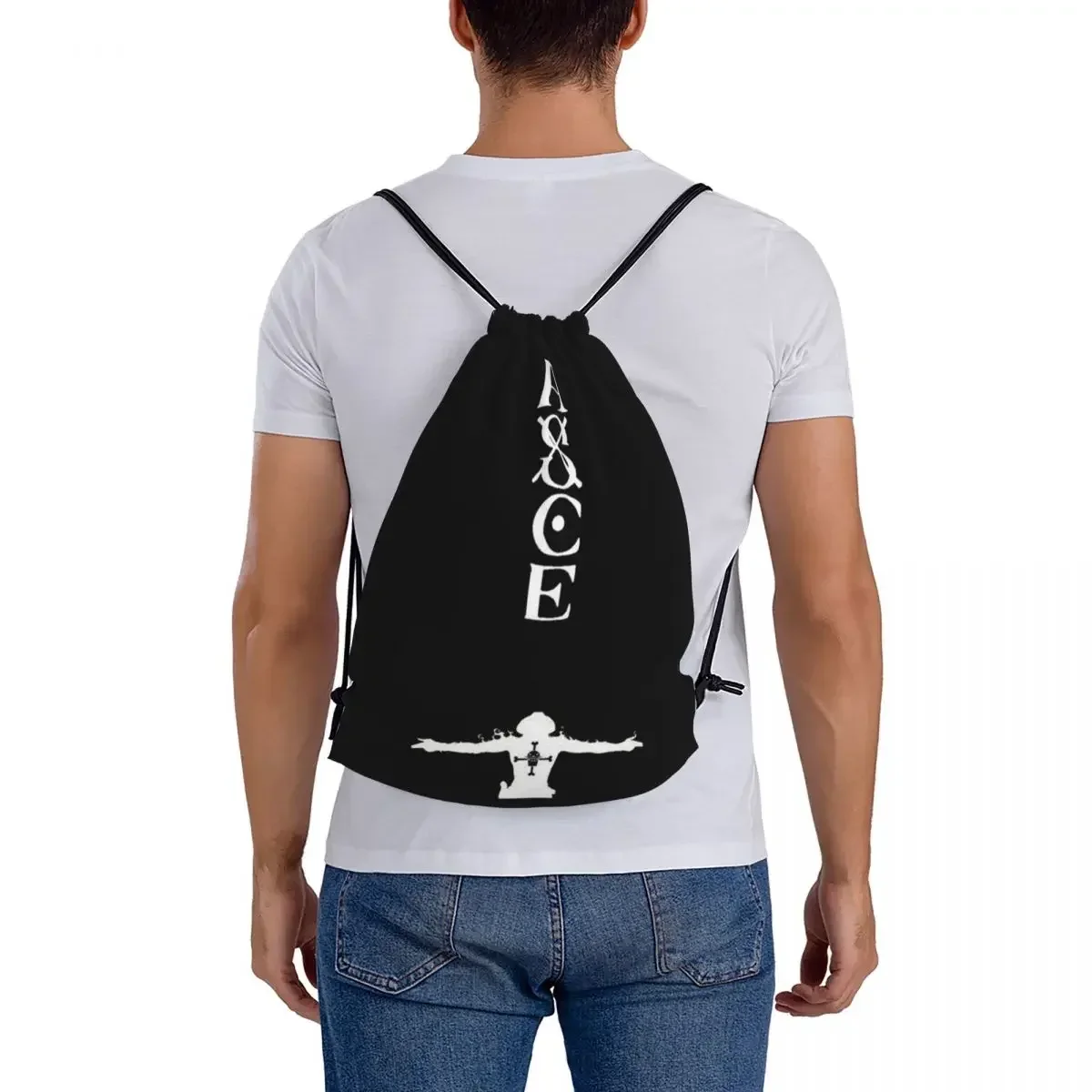 Рюкзак Asce на шнурке для мужчин и женщин модный переносной спортивный ранец с