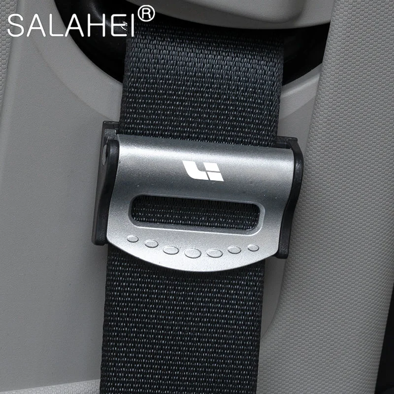 

2 Pc Car Safety Belt Anchors Adjustment Clip For Leading Ideal One Li L9 L7 Seatbelt Seat Lock Limiter Auto Interior Accessories