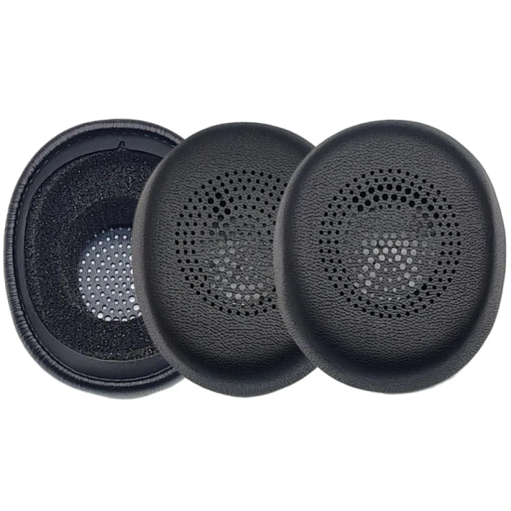 Фото Чехол для наушников, чехол из губки, подходит для Jabra Evolve 2 30 SE MS UC, высококачественный чехол из искусственной кожи и губки для ушей №3