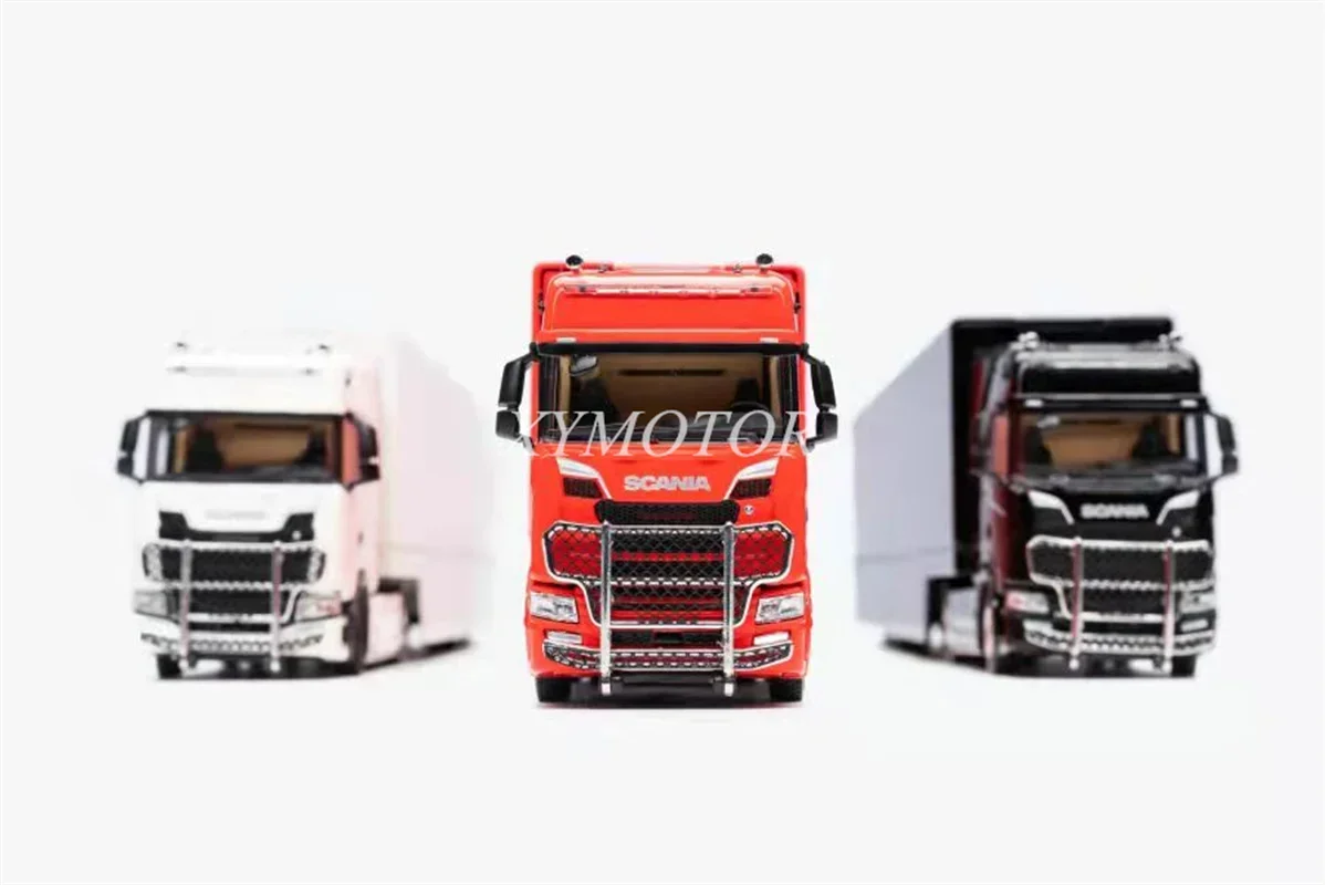 Литая металлическая модель автомобиля KengFai 1/64 для Scania S730 V8 подарок хобби
