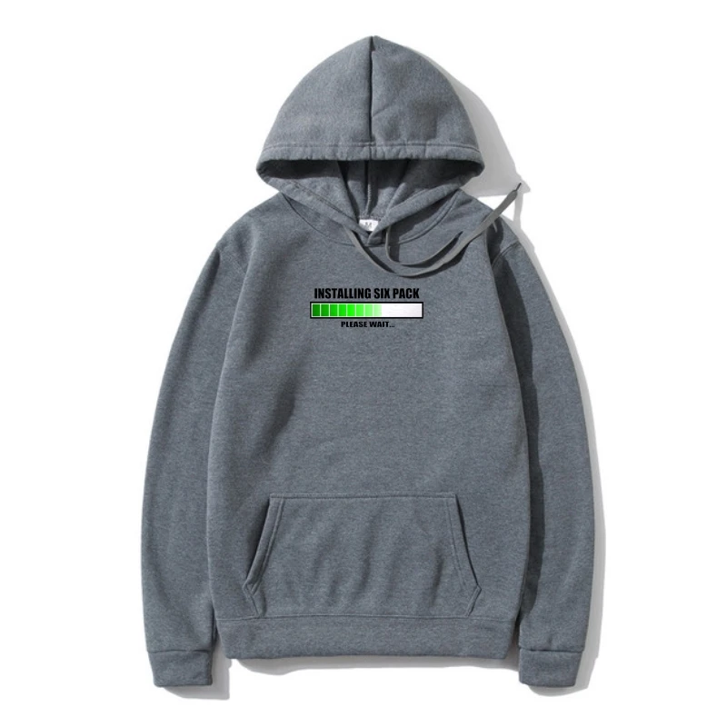 

Hoody Installing Six Pack funny white Outerwear presen gif joke humor Hoody xmas Hoodys