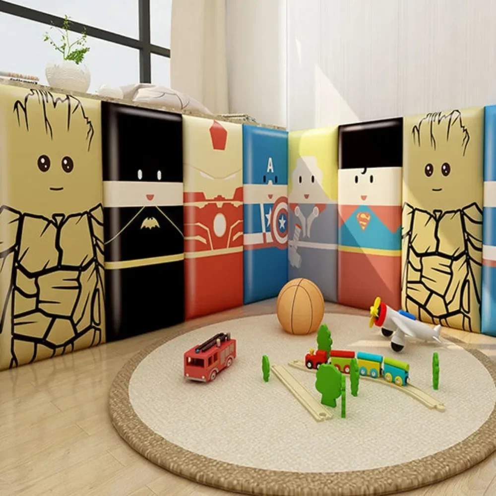 Изголовья с героями мультфильмов предотвращающие столкновения украшение для