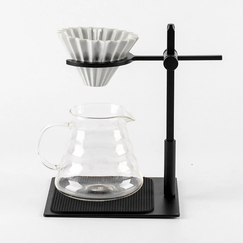 Регулируемый держатель для чашки с двойным фильтром разливки кофеварки из