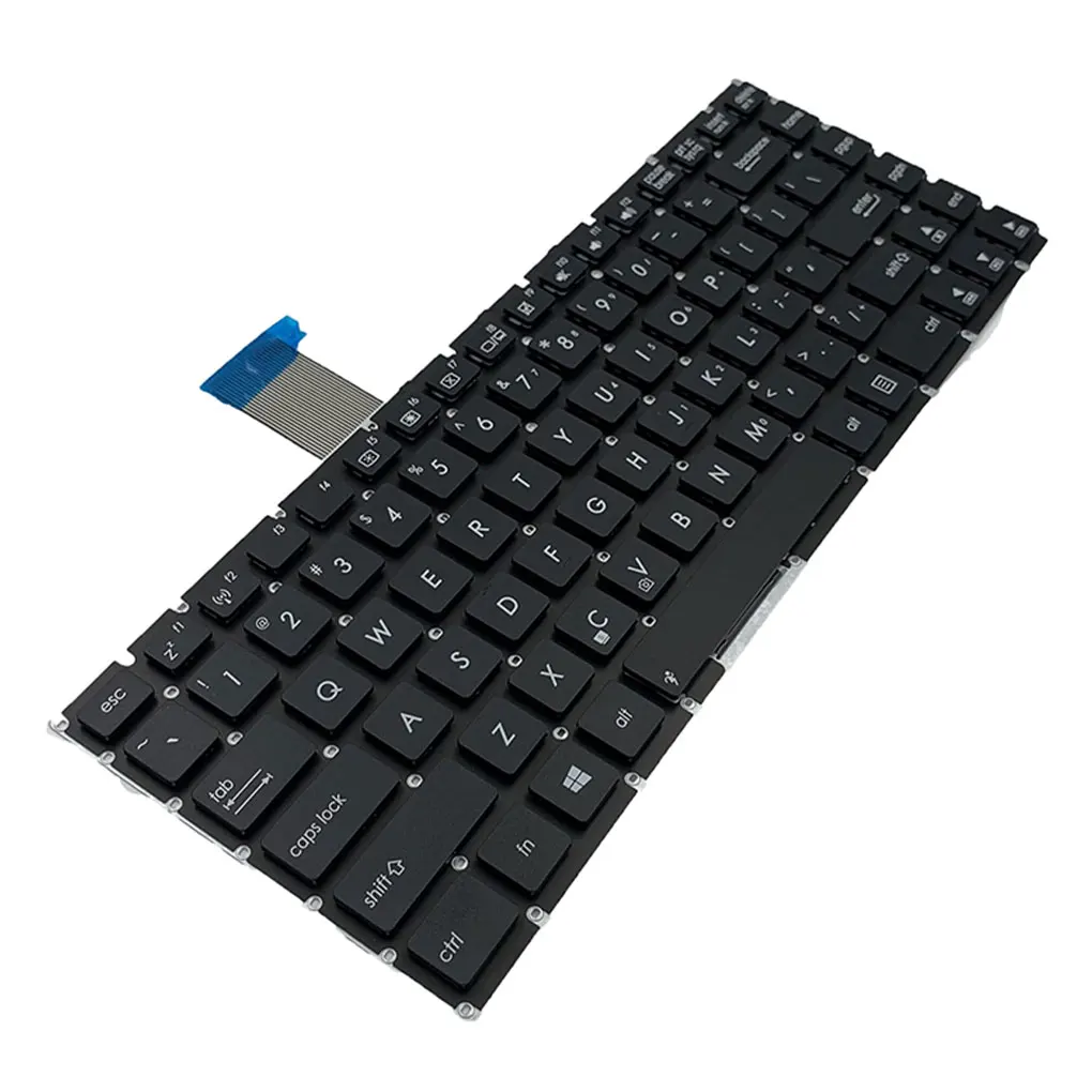 

Keyboards Dust-proof Fluent Typing Replace Part Good Touch Laptop Accessories Keypads Replacement for ASUS K46