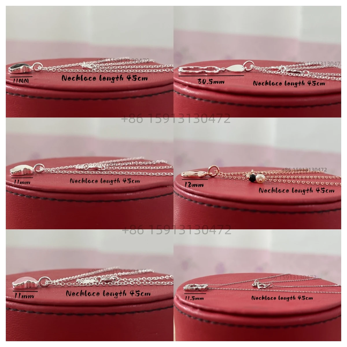 

Женский классический кулон из серебра 100% пробы, с подвеской