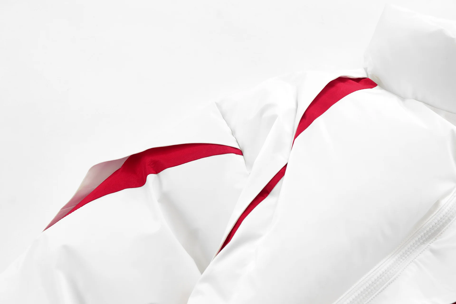 Winter New 2023 Irregular Clothing Zip Up Y2K Coat Jacket Korean Style Color Block Stand Color Streetwear Cotton Padded Jacket