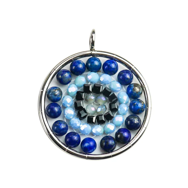 7 Чакр натуральный кварцевый энергетический камень подвеска Ручной работы