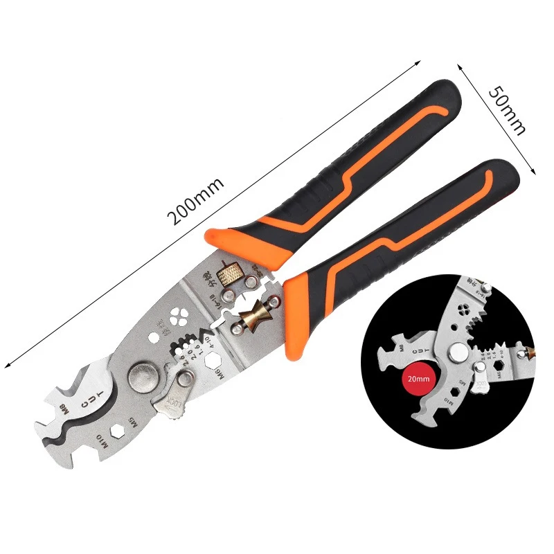 

Многофункциональные электрические плоскогубцы 28 в 1, предназначенные для разделения и зачистки проводов для электриков