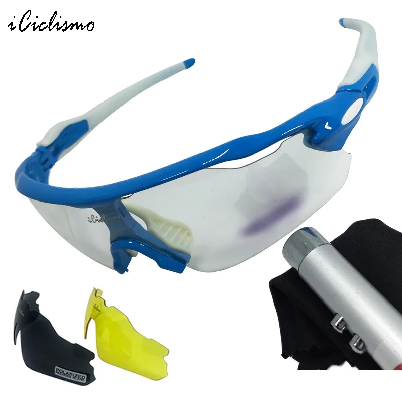 

Новые стильные велосипедные солнцезащитные очки UV400, уличные спортивные солнцезащитные очки, поляризованные велосипедные очки, легкие кач...