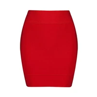 mini bandage skirts sexy women summer black red new arrival skirt elegant celebrity party club ladies clothes