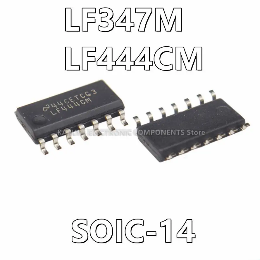 

10Pcs/lot LF347M LF444CM J-FET Amplifier 4 Circuit 14-SOIC