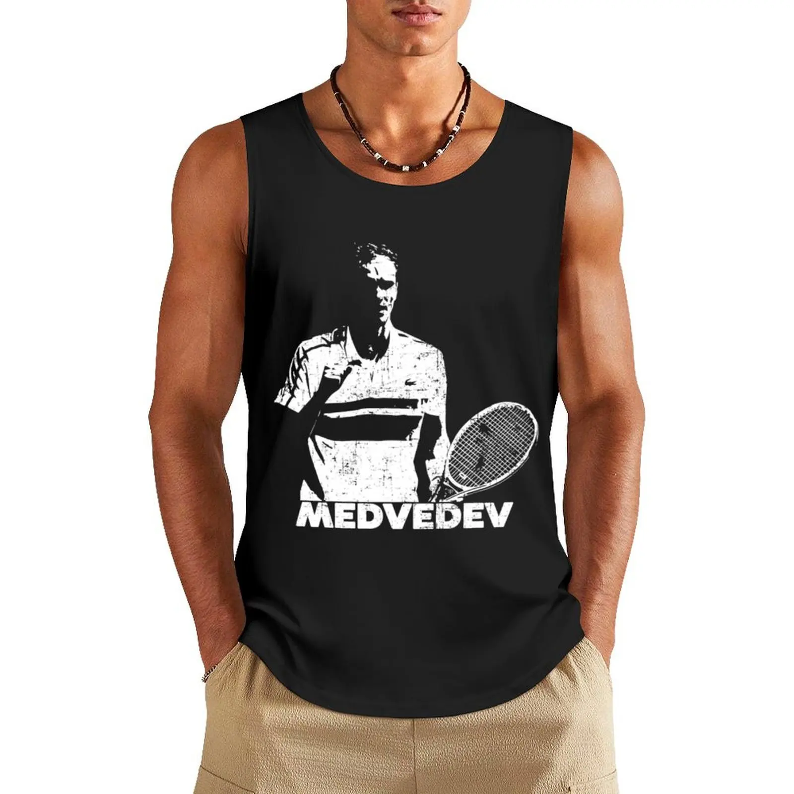 Футболка для тенниса daniil medvedev-майка Medvedev Мужская одежда брендовые футболки