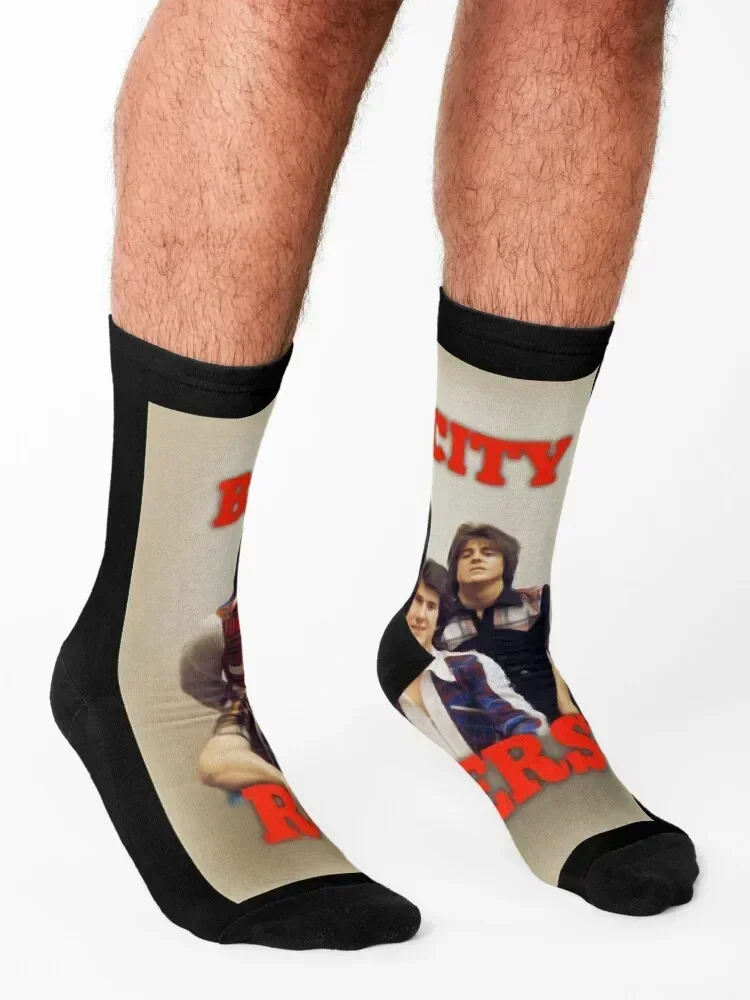 Винтажные носки Bay City Rollers Music Legends крутые подарки походные нескользящие свободные