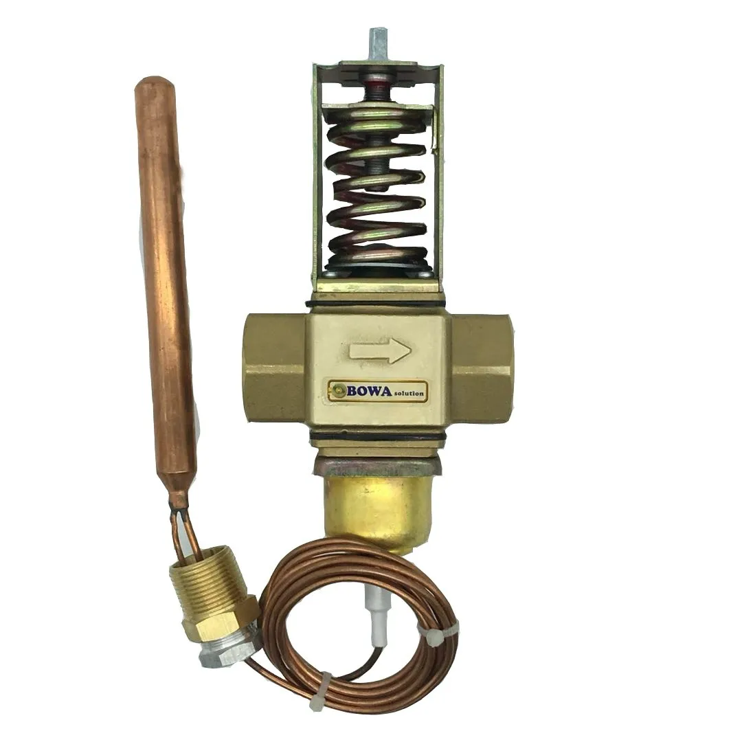 

DN25 hot water actuated constant temperature valves are great design for district boiler heating system for comfortable temp.