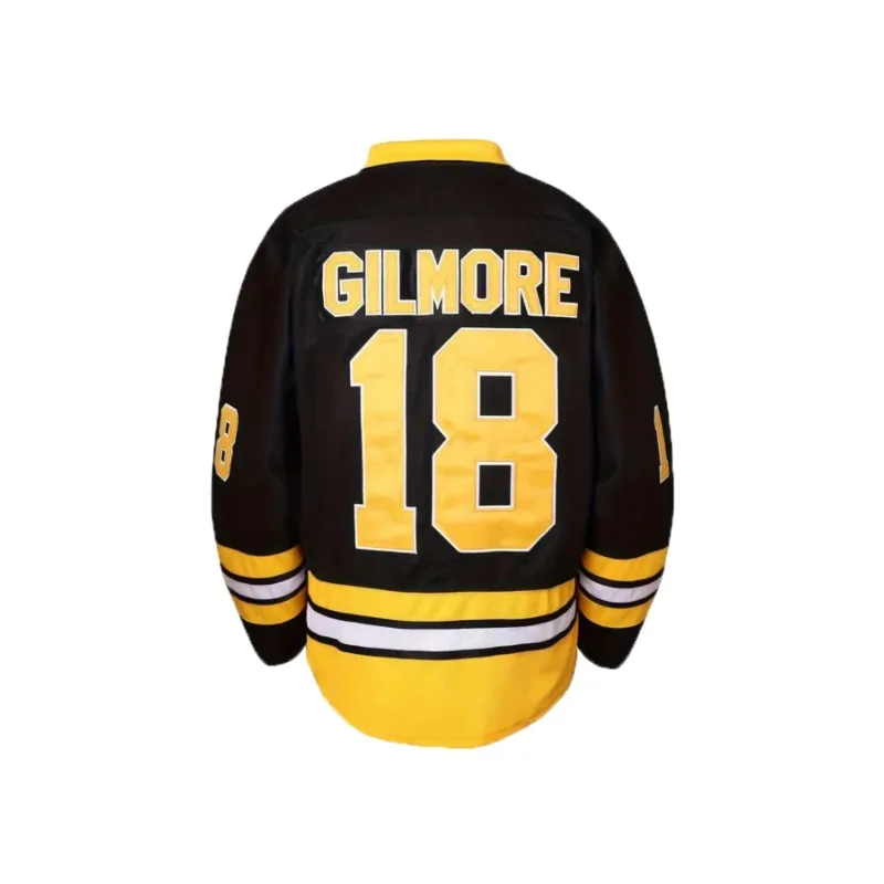Фото Мужской # Хоккейная майка Happy Gilmore 1996 с вышивкой «Адам Санлер» из фильма «Люди» №3
