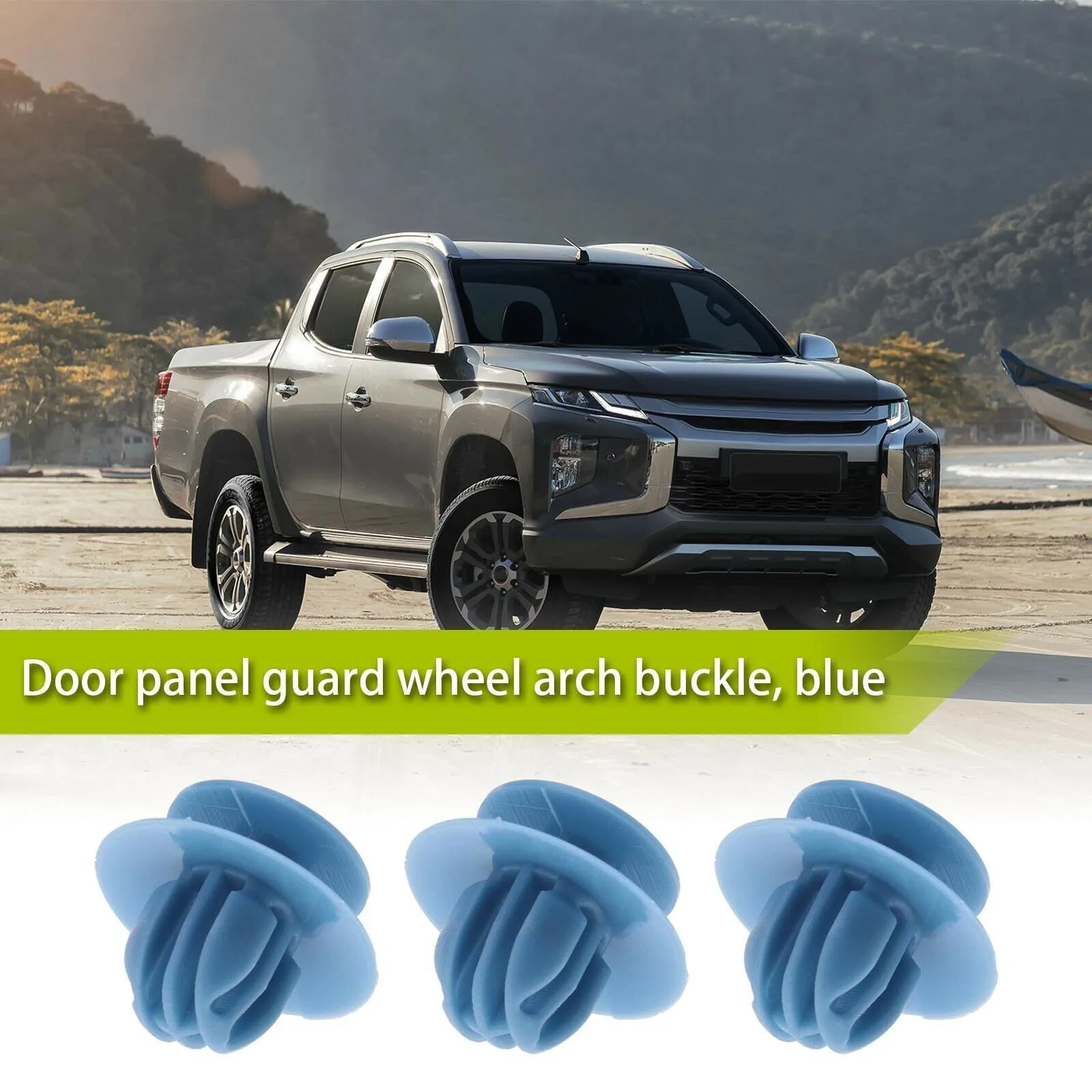

Durable Trim Clips For Mitsubish L 200 MU000977 Plastic Replacement Car Wheel