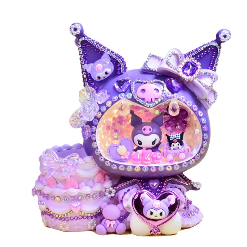 

Sanrio необычный мультяшный Kuromi Night светильник DIY Детский праздник для девочек на день рождения