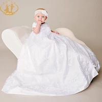 nimble baby girl dress baptism gown dress christening wear first communion for girl vestido infantil bautizo baby girl clothes