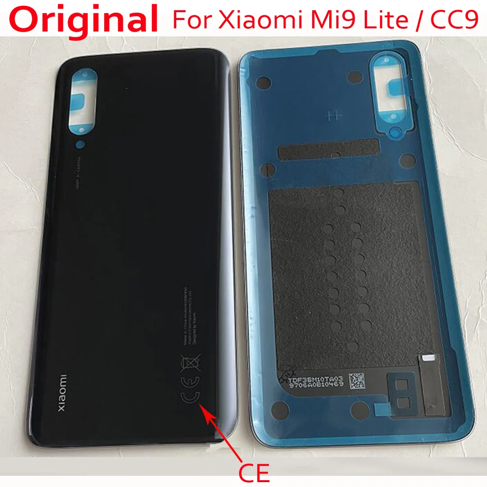 100% оригинал лучший вариант для 6 39 &quotXiaomi Mi 9 Lite CC9 задняя крышка батарейного отсека