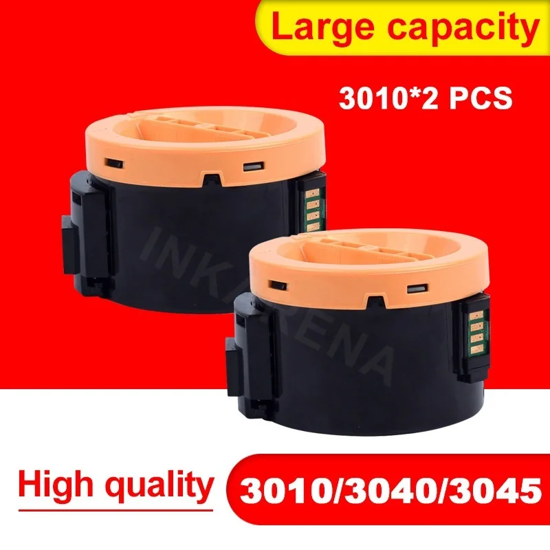 

NEW 2PCS X Compatible for Xerox Phaser 3010 3040 WorkCentre 3045 Laser Toner Cartridge for 106R02182 106R02183 Full with Toner