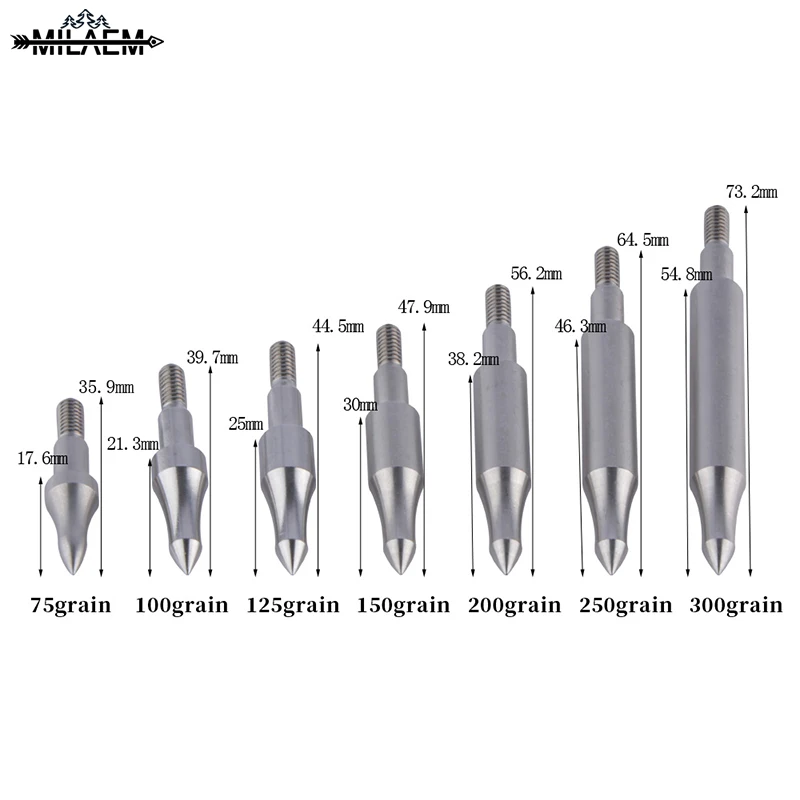 

12 шт., головка для стрельбы из лука