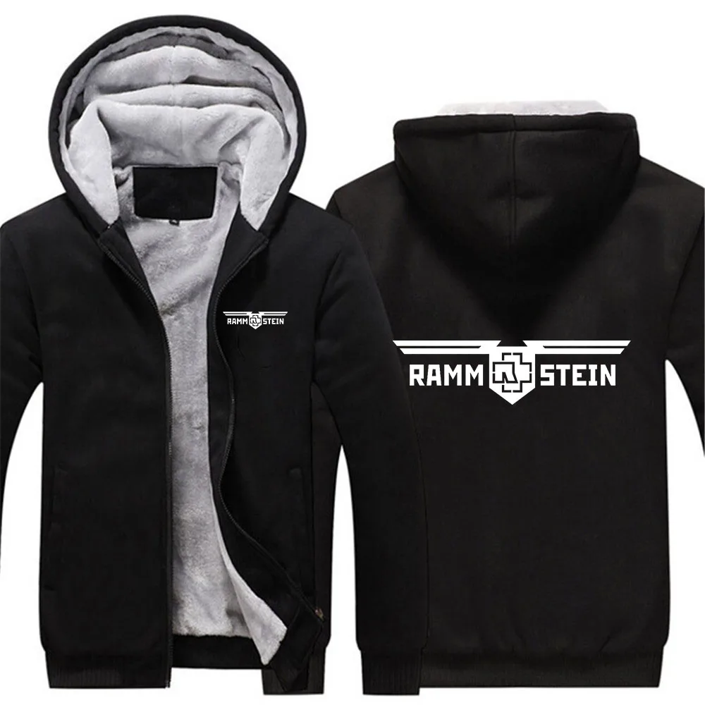 

RAMSTEIN Germany Metal Band 2023 Men's New Fashionable Hoodie Pullover Winter Coat Casual Thick Fleece Popular Sweatshirts Tops