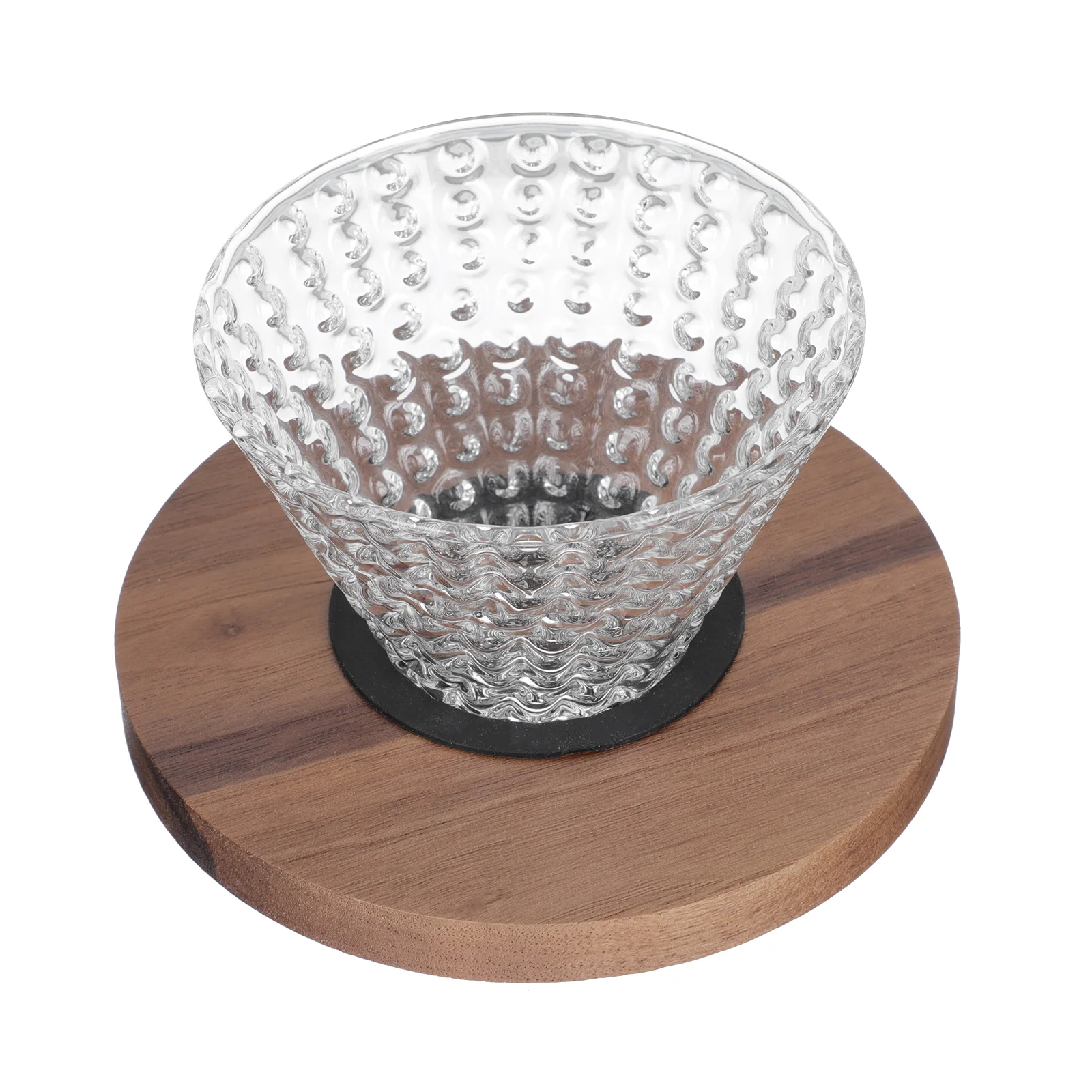 

1Pc Glass Coffee Filter Exquisite Coffee Funnel Japanese Style Glass Filter for Cafe Home Shop