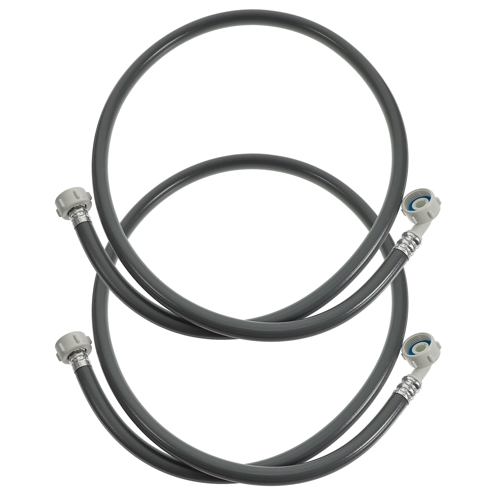 

2pcs Portable Practical Useful Multifunctional Washing Machine Water Hose Pipe For Washer Washer Hose