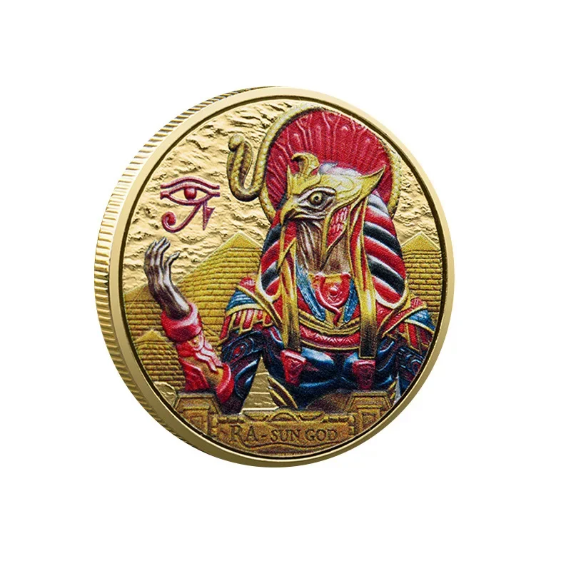 Китайская монета в современном стиле с патриотической тематикой