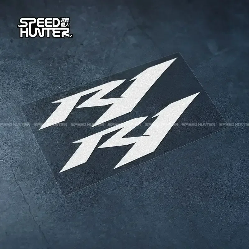 

Для YAMAHA YZF R1 R1M японская мотоциклетная наклейка, украшение для шлема, модификация, водостойкая светоотражающая наклейка с царапинами