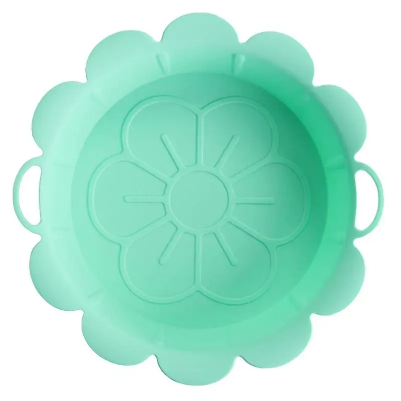 

Air Fryer Silicone Liners Non Stick Silicone Air Fryer Pot Oven Accessories Replacement Of Parchment Paper Reusable Air Fryer