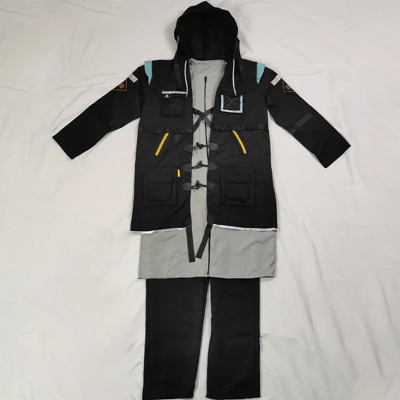 Игра Arknights Доктор Косплей Костюм Хэллоуин Родос Остров Одежда Куртка Брюки Маска