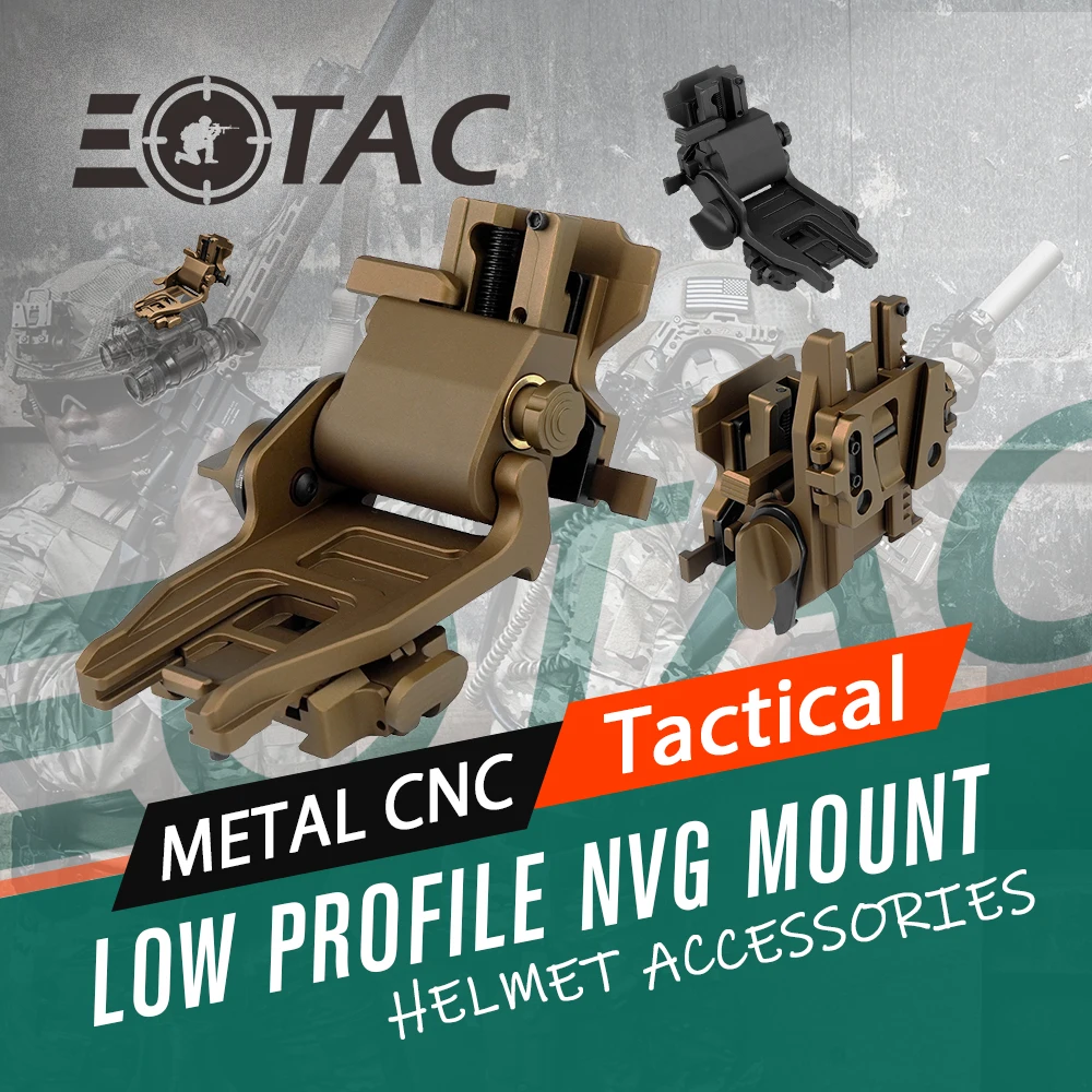 Новинка тактическое крепление NVG низкопрофильное для шлема флип-up PVS-14 PVS-18