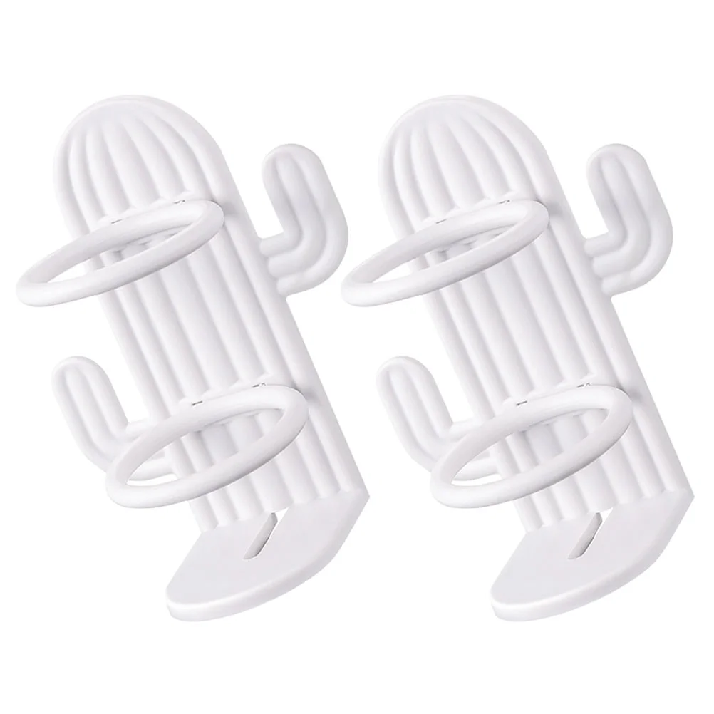 

2Pcs Kitchen Adhesive Wall Organizer Single Holder for