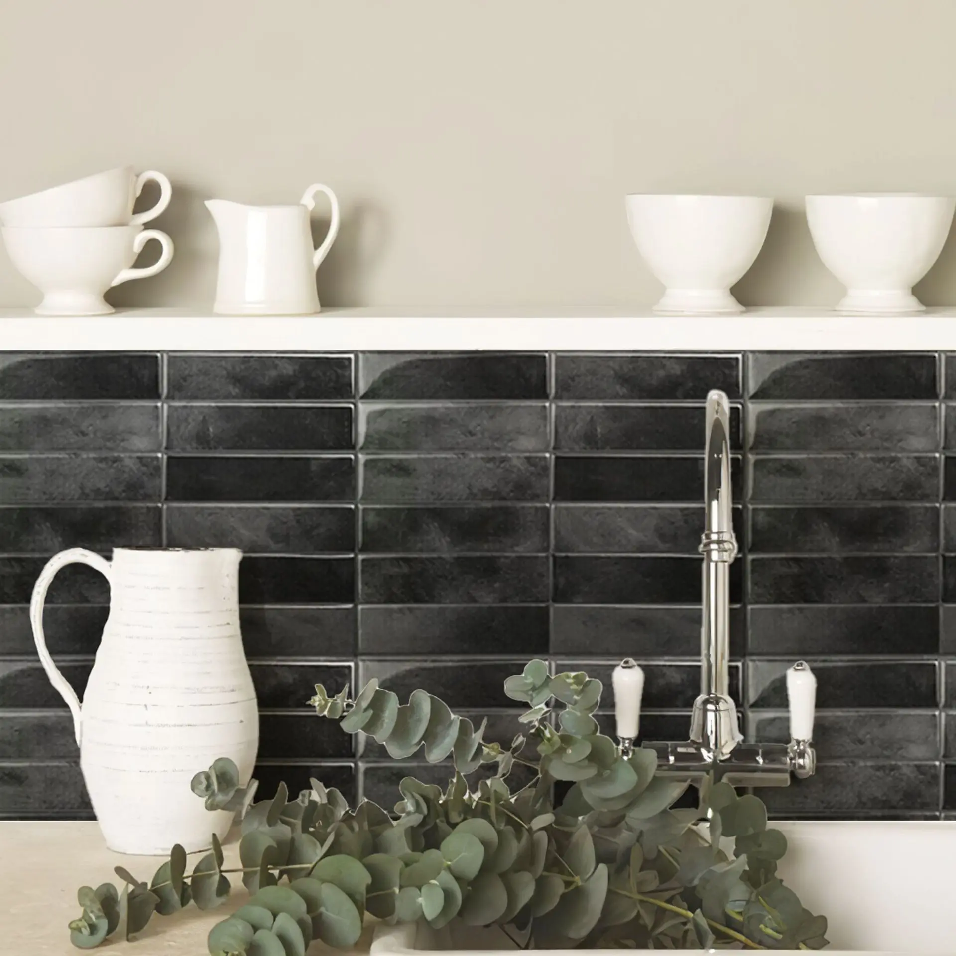 Настенные Стикеры для керамической плитки виниловые 3D-обои с рисунком кирпича