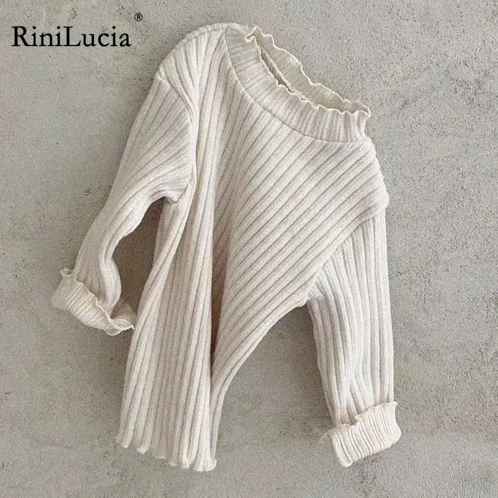 

RiniLucia Girl T-shirt Winter Baby Turtleneck Solid T-Shirt Girl Long Sleeve Bottoming Shirt Cotton Child Long Sleeve T-Shirt