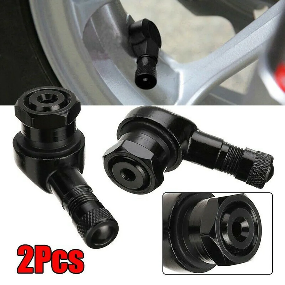 

Aluminum Motorcycle Tire Valve Stem Motorcycle Tubeless Valve Cap Wheel Tire Stem 2Pcs Durable New And High Quality