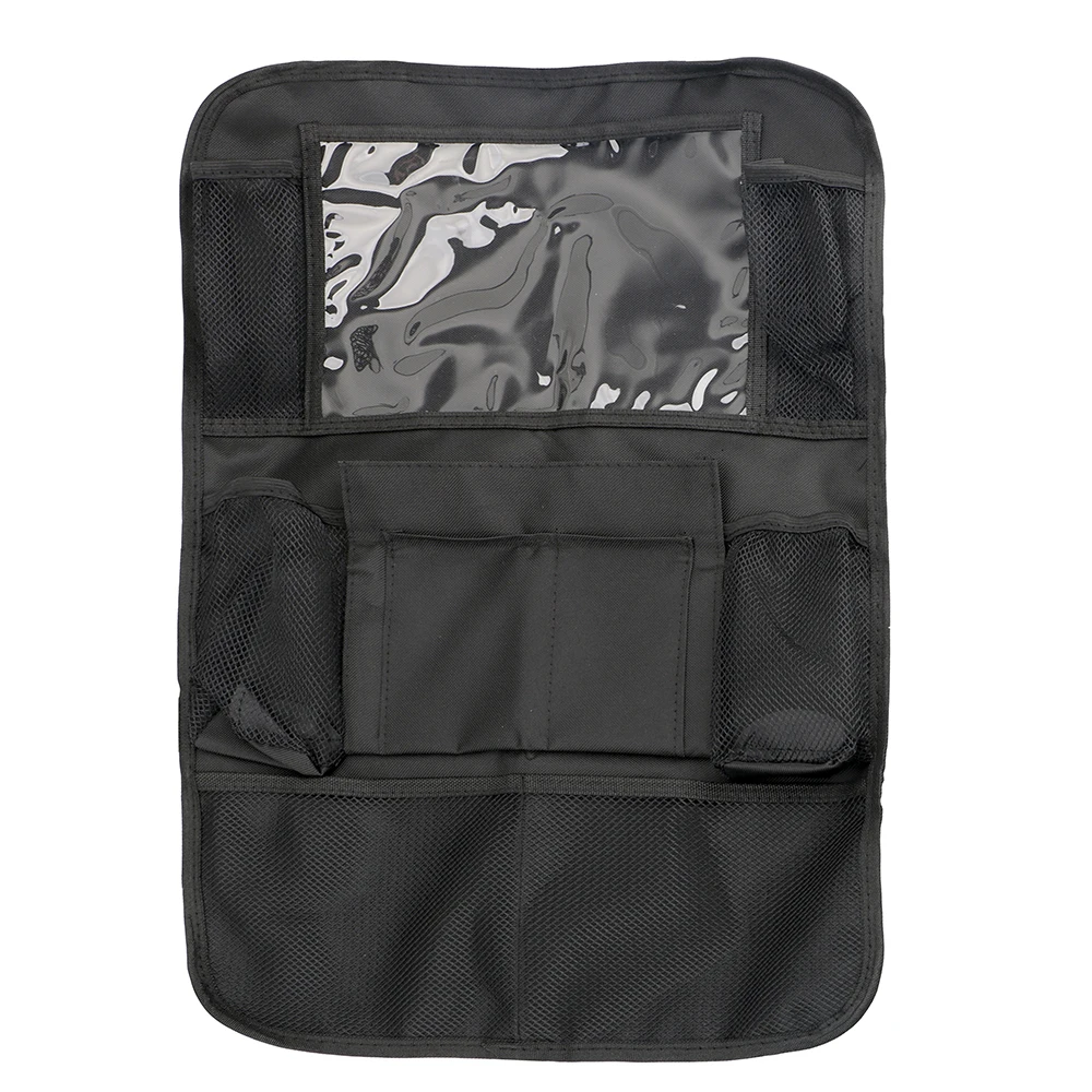 

Hanging Storage Bag Car Back Seat Pouch For Kids Universal Car Auto Phone Pocket Organizer Multi-Pocket Car Organizer Protector