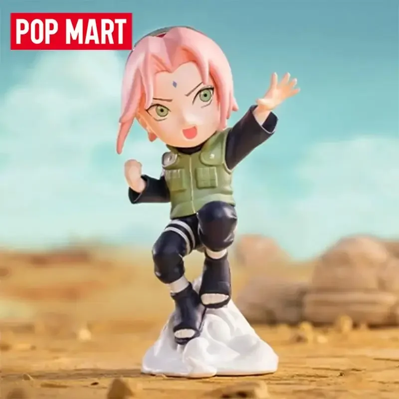 Фото POP MART NARUTO Ninkai Taisen Series: Коллекционные фигурки-сюрпризы (слепые коробки), милые украшения, декор для дома и рабочего стола, куклы для девочек №1