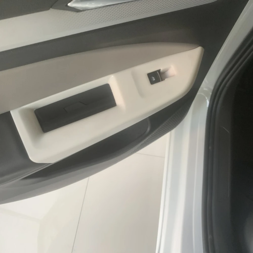 Автомобильное оконное стекло из углеродного волокна кнопка подъема накладка