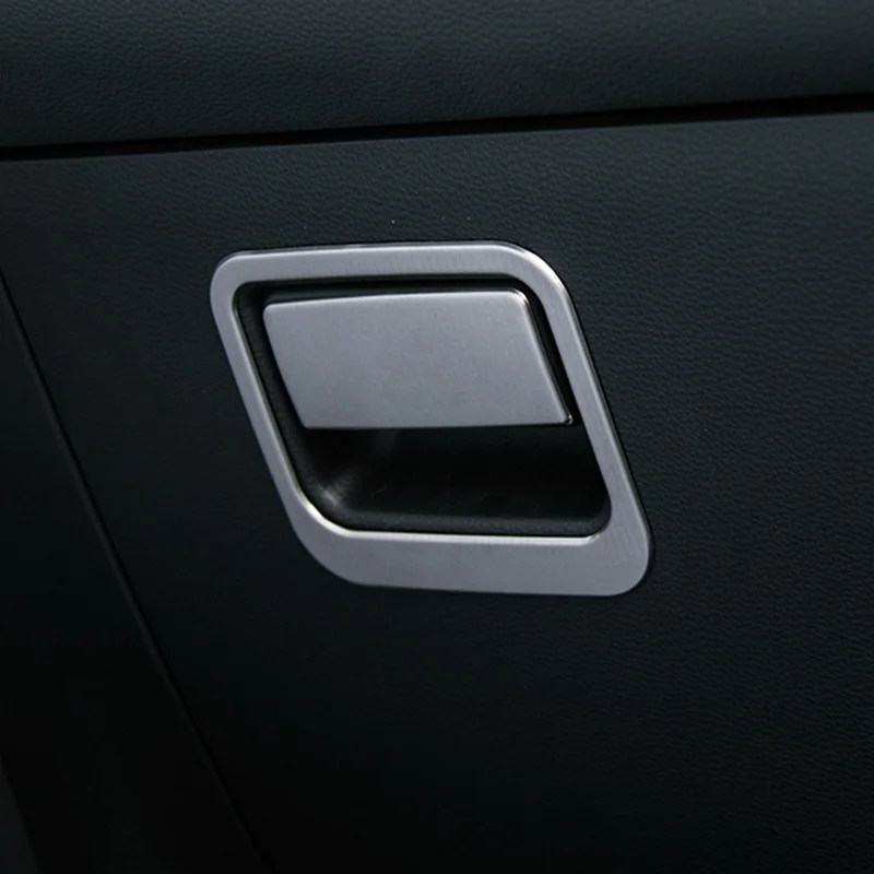 BJMYCYY декоративная рамка панели из нержавеющей стали для ручки перчаточного ящика