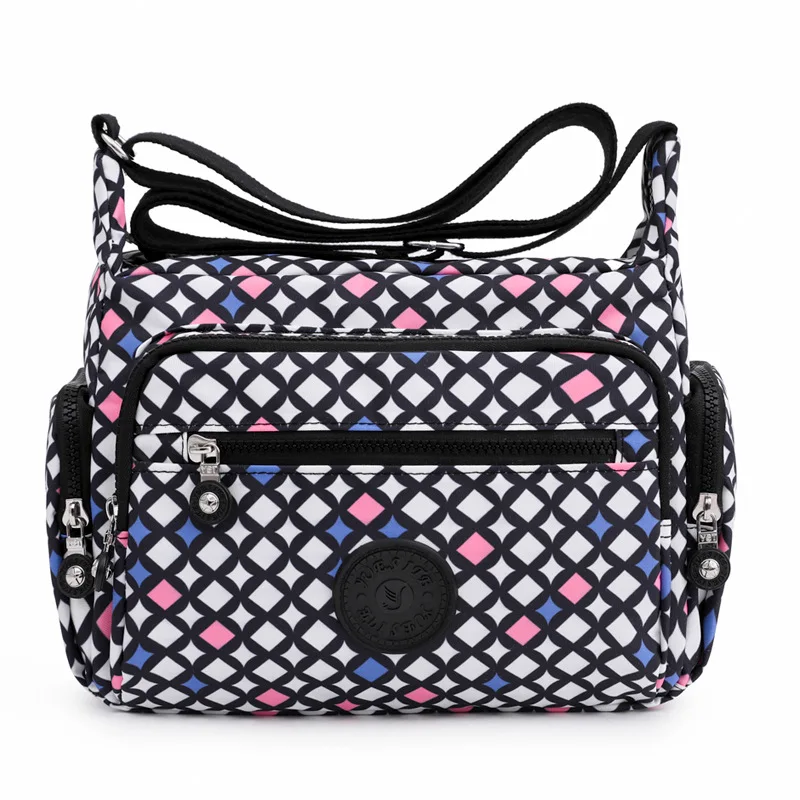 

Brand women's summer bag Waterproof crossbody bags for women Casual Nylon Woman bags 8 Colors Multi Pockets cross body bag