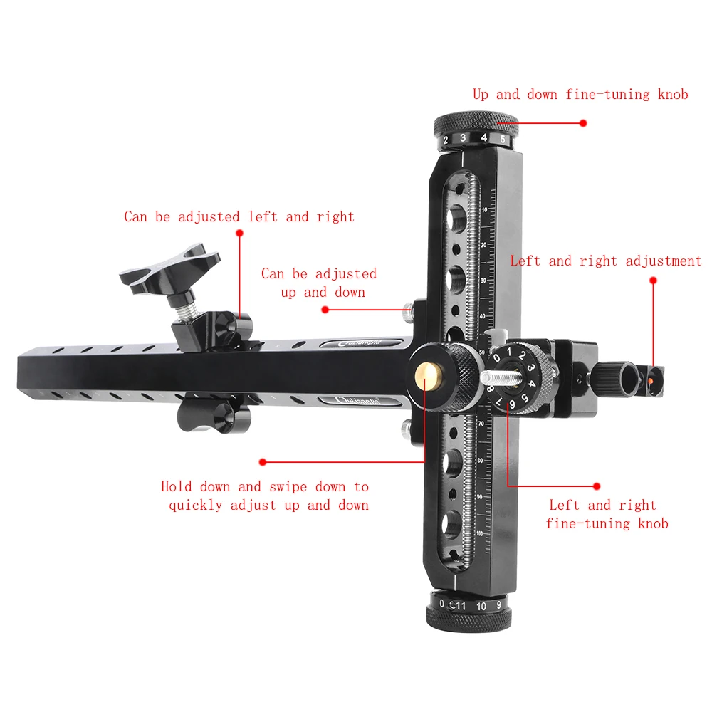 1 шт. Рекурсивный лук для стрельбы из алюминиевого сплава |