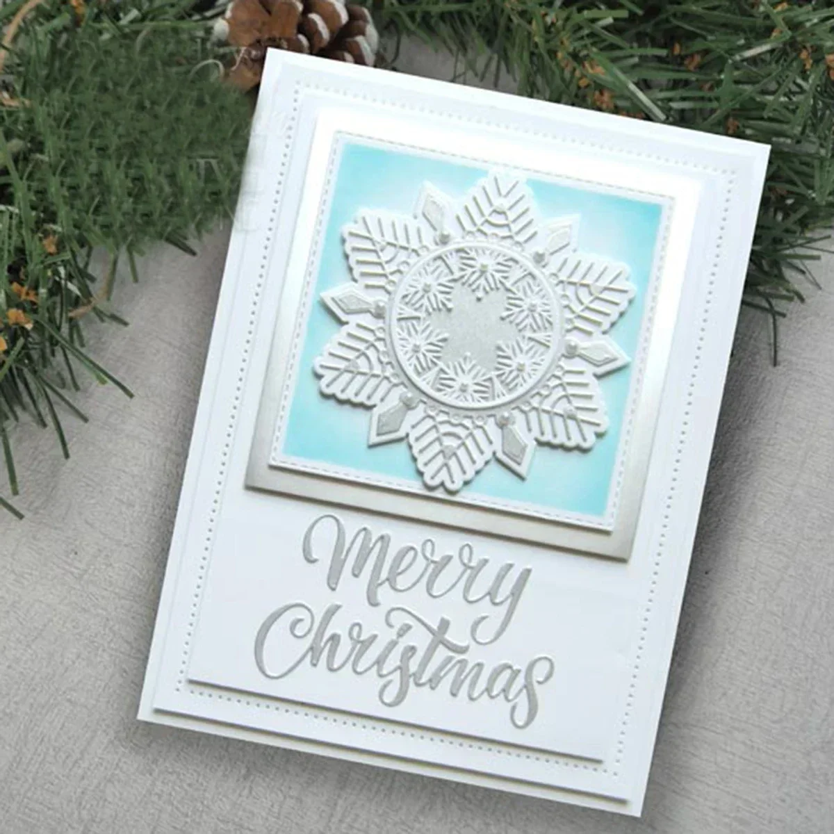 Новые металлические пресс-формы снежинки для рукоделия скрапбукинга